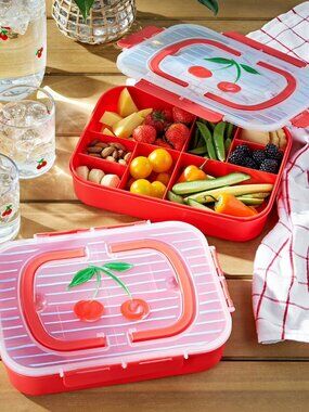 Member's Mark 2-Pack Snackle Box Food Storage on the Go NWT